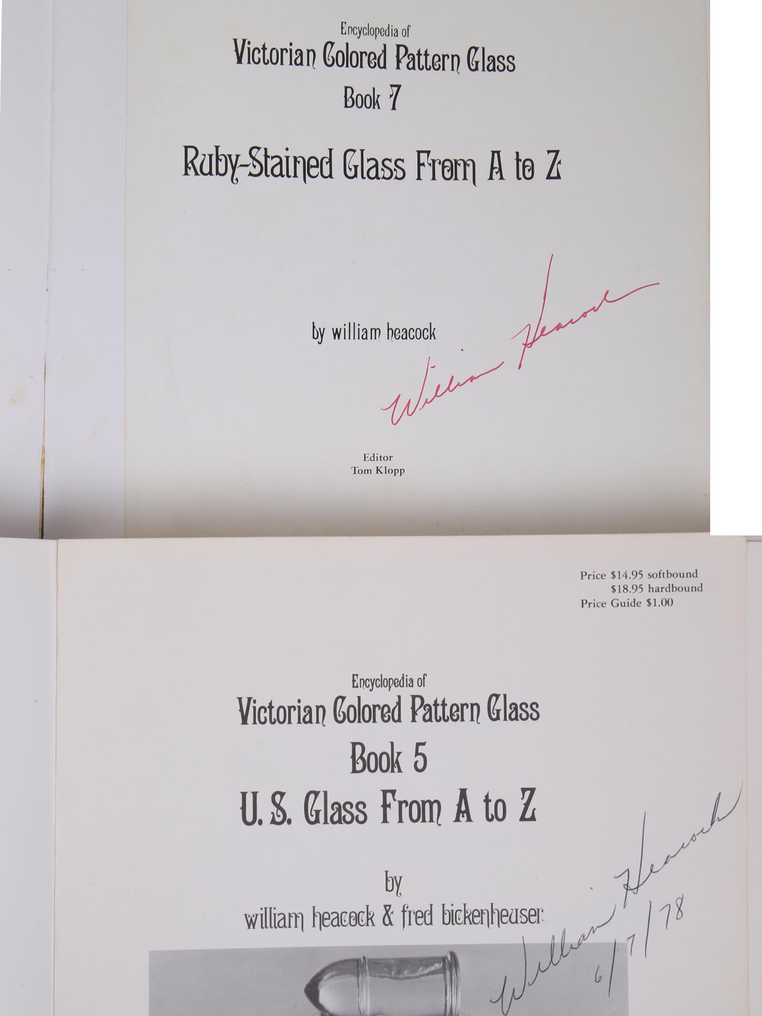 PATTERN GLASS COLLECTING BOOKS AND PUBLICATIONS PIC-7